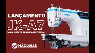 LANÇAMENTO JK-A7 - A RETA COM AJUSTE DE SERRILHA DIGITAL