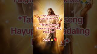 # ang ebanghelyo ng panginoong# hesukristo#jesuschrist #amen