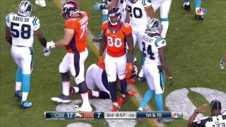 Panthers vs Broncos 2016