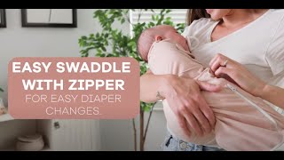 Easy Swaddle with Zipper by Comfy Cubs