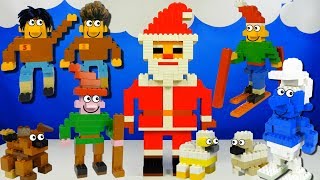 Lego Duplo movie. Play toys LEGO DUPLO.  Лего Дупло. Строим из Lego Duplo большие фигуры #3