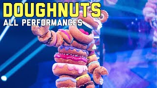 The Masked Singer - The Doughnuts All Performances and Reveal