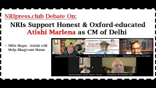 NRIs Support Honest & Oxford-educated Atishi as CM of Delhi