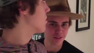 Justin Bieber & Matthew Espinosa Vines