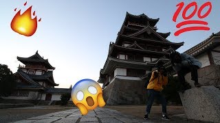 Japan Vlogs #3 - Part 2: Momoyama Castle | Thrifting