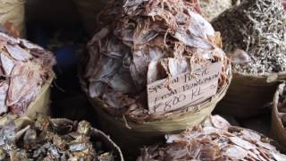 The Best Tasting Dried Fish is Found in Taboan Market