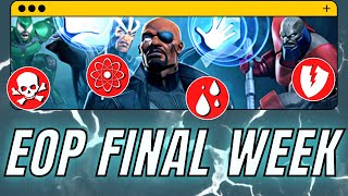 EOP Depression Week 5 | All Bosses Full Mutant team-End of depression | Marvel Contest of Champions