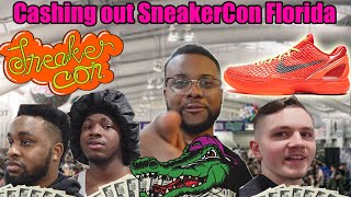 Cashing out heavy on Shoes at Sneaker Con Fort Lauderdale!​ 2024