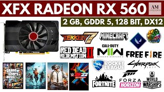 XFX RADEON RX 560 [ 2GB, GDDR5, 128BIT, DX12 ] GAMEPLAY 2023, BENCHMARK