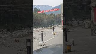 Manali Road 🛣️ Condition #manali #manalitrip #travel #shortsvideo #shorts #shortsfeed #ytshorts