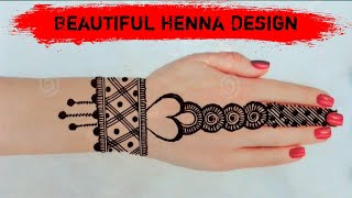 Beautiful Henna design | beautiful Arabic mehndi design | henna design