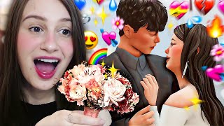 ELA CASOU??? (The Sims 4 Desafio Lixo ao Luxo Materno #29)