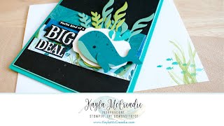 Stampin’ Up! Whale of a Time Card