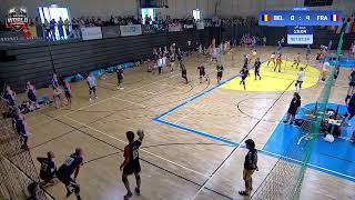 Belgium vs France / Cloth Men / Dodgeball World Championships 2024