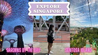 Things to do in Sentosa Island | Garden By The Bay Singapore | Travel Vlog