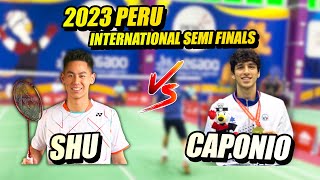 2023 Peru International Series SF Vs Caponio (Italy)