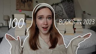 reviewing the 100 books I read in 2023!!!!