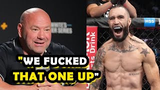 Dana White On Shane Burgos Leaving UFC For PFL