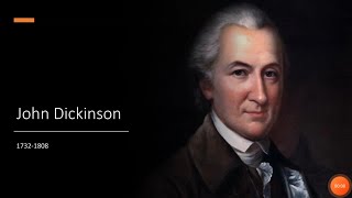 A level History Who was John Dickinson?