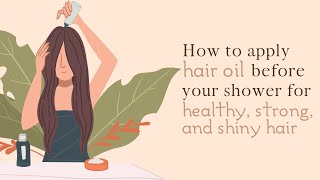 Easy but essential step you can take before you shower for hair growth & a healthy scalp!