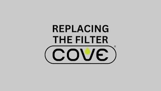 Replacing the Filter in a Cove Dishwasher