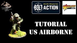 👨‍🎨TUTORIAL! Como PINTAR🪂 paracaidistas 🪂AMERICANOS para BOLT ACTION / HOW TO PAINT US AIRBORNE