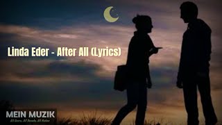 Linda Eder - After All (Lyrics)