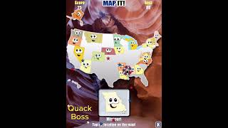 Stack The States 1 Map It #shortsvideo #quackboss #quack #education