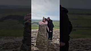 A windy walk up Mam Tor #hiking #nature #travel