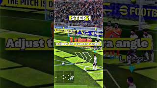 Under wall free kick tutorial #efootball2022mobile  #freekick