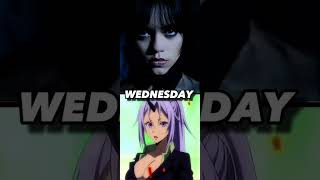 Wednesday VS Shion 🔥😏 || #wednesday || #shion || #rimuru