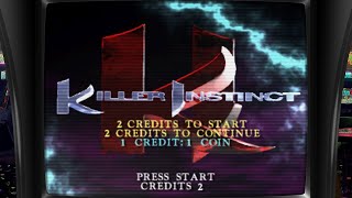 KILLER INSTINCT Arcade [1994] PC Perfect Emulation Original Graphics