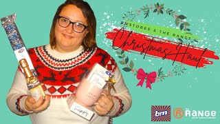 CHRISTMAS HAUL || B&M || THE RANGE || GIFT IDEAS || UK 2021