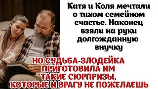 Катя и Коля мечтали о тихом семейном счастье. Наконец взяли на руки долгожданную внучку. Но...