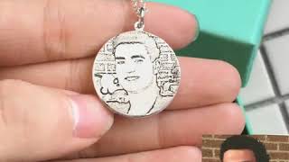 Upload your photos Picture Necklace