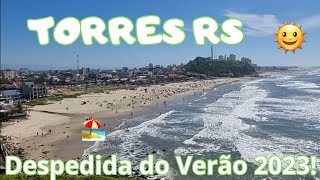 🌞🏖TORRES RS🏖🌞 - ÚLTIMO DOMINGO DO VERÃO 2023, PRAIA DA CAL, 19/03/23!