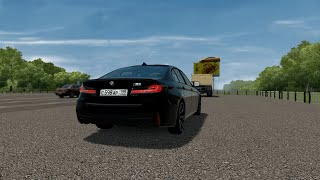 Bmw M5 f90 устроила что-то невозможное в City car driving