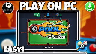 How to Download and Play 8 Ball Pool on PC or Laptop - Full Tutorial