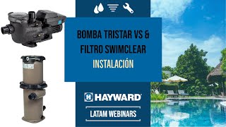 Hayward  Instalación de Bomba VS y Filtro de Cartucho