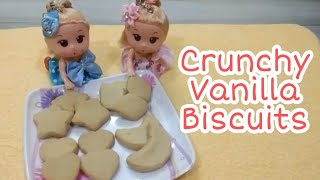 Vanilla Biscuits | Without Oven | Crunchy Biscuits | Bakery Style | Recipe In Telugu | Havisa Food