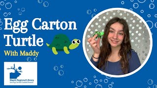 Craft Corner: Egg Carton Turtle