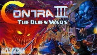 Contra 3 The Alien Wars  de super nintendo mi infancia