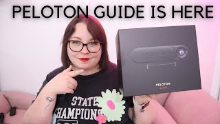 ✨ PELOTON GUIDE IS HERE! ✨ // Unboxing, setting up, and reviewing Peloton's new Strength Guide 💪🏼