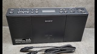 Sony ZS-PE60 Personal Audio System Black