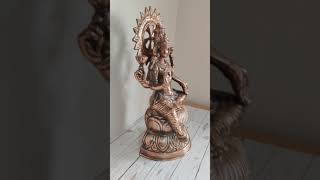 Lakshmi Devi anti looking metal murthy