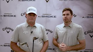 Closer look: Callaway Paradym Ai Smoke irons and hybrids