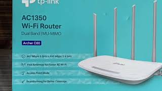 1350 mbps 5ghz TP Link Archer C60 AC duel Band Router Unboxing & Review|Best Router|