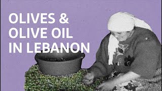 Olives and Olive Oil in Lebanon