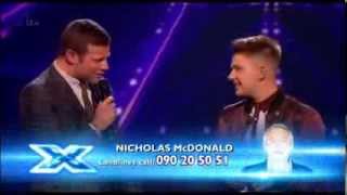 X Factor UK 2013 Live - Week 8 - Nicholas McDonald - SONG 2