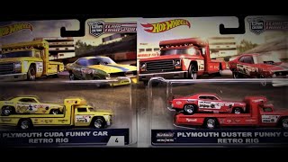 HOT WHEELS CAR CULTURE TEAM TRANSPORT & MONSTER TRUCKS  DIECAST COLLECTIBLE